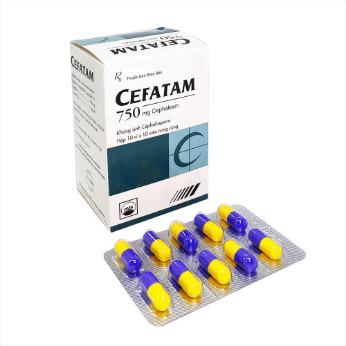 Thuốc đặc trị viêm bàng quang Cephalexin (Cefatam)